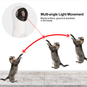 The Purrfect Interactive Playtime: Pet Automatic LED Laser Interactive Toy