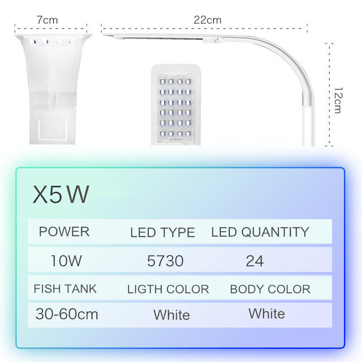 Illuminate Your Aquarium with the Perfect Clip-On LED Light