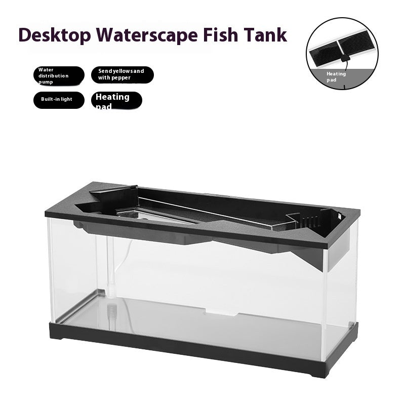 Transform Your Aquarium Experience with the Acrylic Aquarium Filter Heating Lighting Integrated System