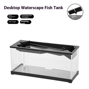 Transform Your Aquarium Experience with the Acrylic Aquarium Filter Heating Lighting Integrated System