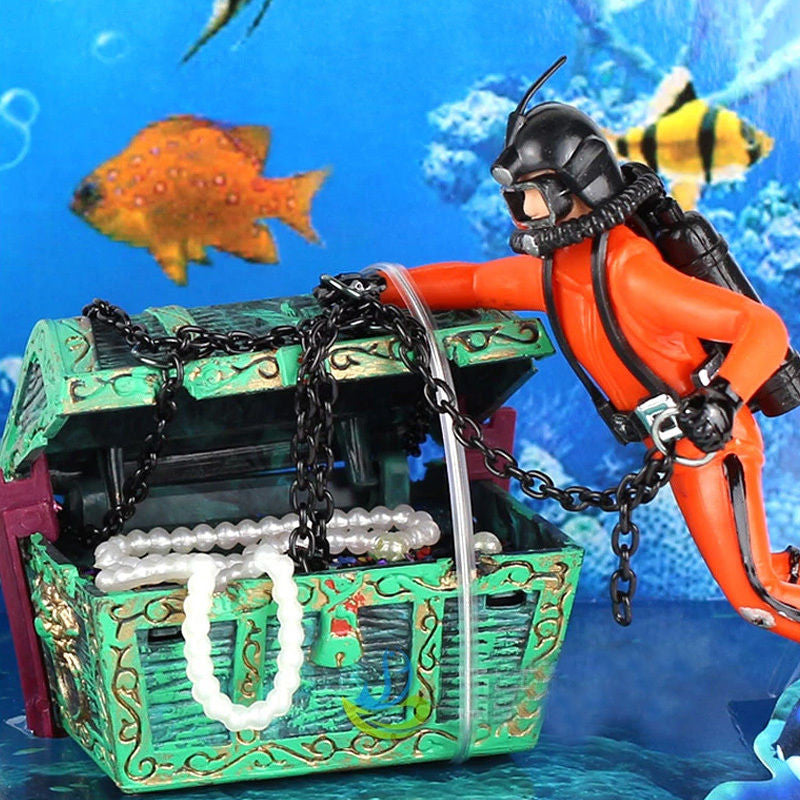 Transform Your Aquarium with Our Decorative Set