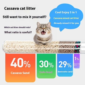 Why You Should Switch to Our 10kg Mixed Cassava Tofu Bentonite Pet Litter