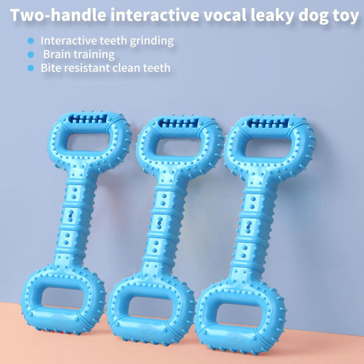 Unleash Fun with the Long-Lasting Interactive Pet Chew Bone