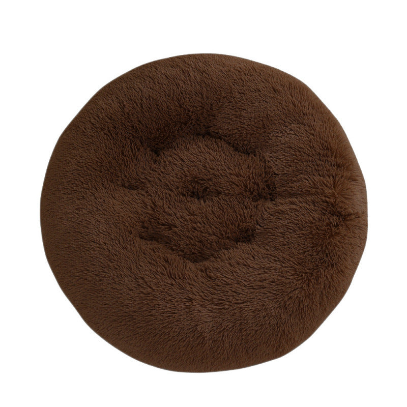 Round Plush Pet Mat Bed