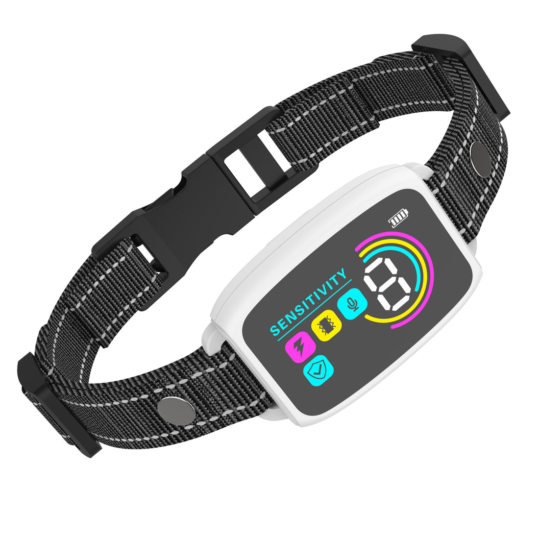 Smart Automatic Anti Barking Pet Collar Rechargeable Waterproof Design
