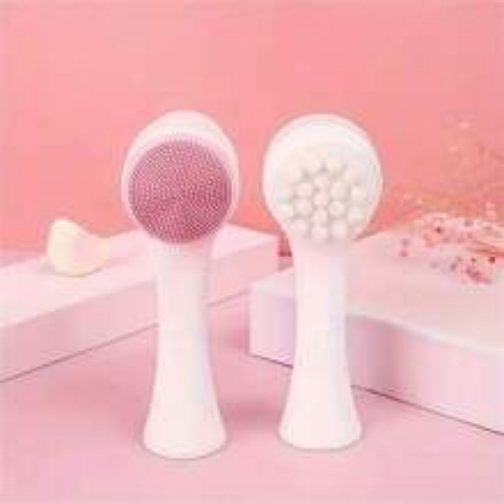 Easy-Clean Nylon Pet Paw Grooming and Massage Brush