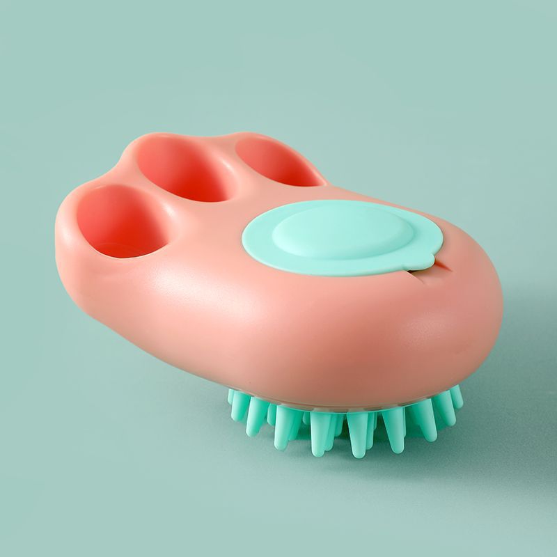 Pet Bath Massage Brush Comb Grooming Tool