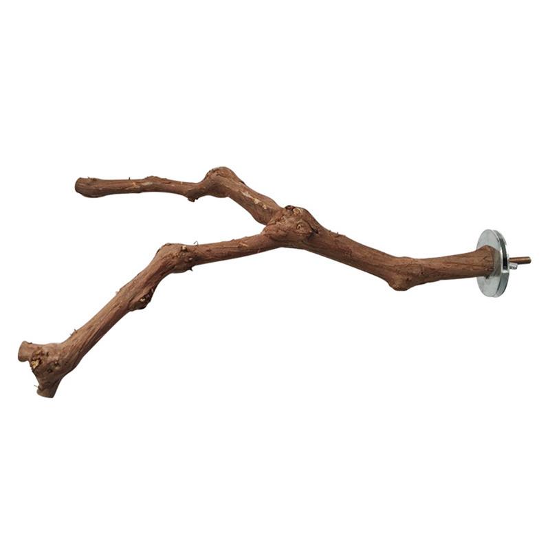 Pet Parrot Cage Stand Pole Perch Support Accessory