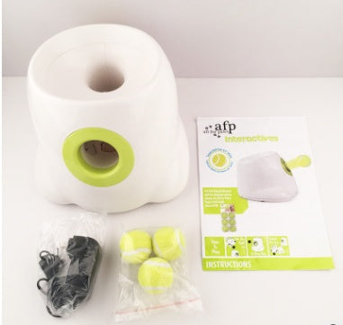 Automatic Interactive Pet Ball Launcher For Fun Exercise