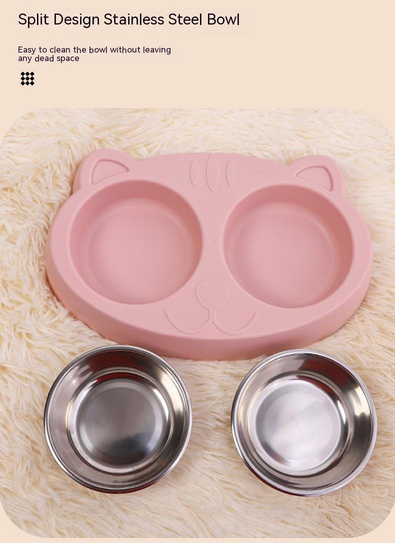 Pet Food and Water Feeding Bowl