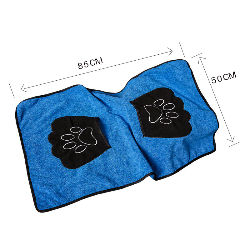 Absorbent Pet Bath Towel Quick Dry