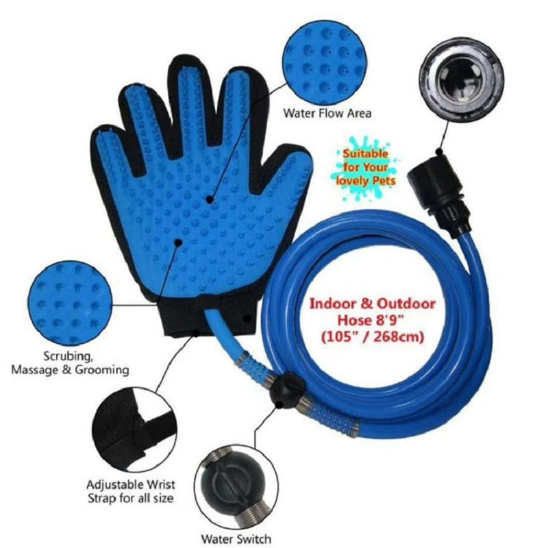 Pet Handheld Shower Head Bathing Grooming Tool