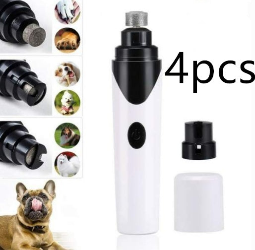 Electric Pet Nail Clipper And Grinder With Cleaning Function