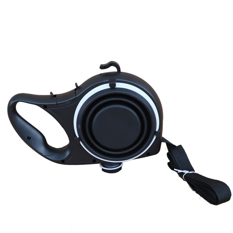 Multifunctional Portable Pet Leash With Water Bottle