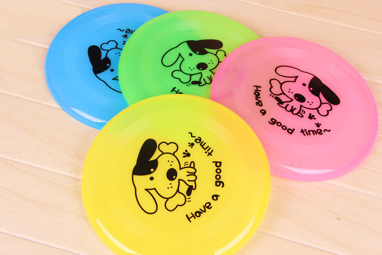 Pet Silicone Flying Disc Chew Interactive Training Toy