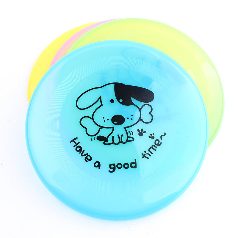 Pet Silicone Flying Disc Chew Interactive Training Toy