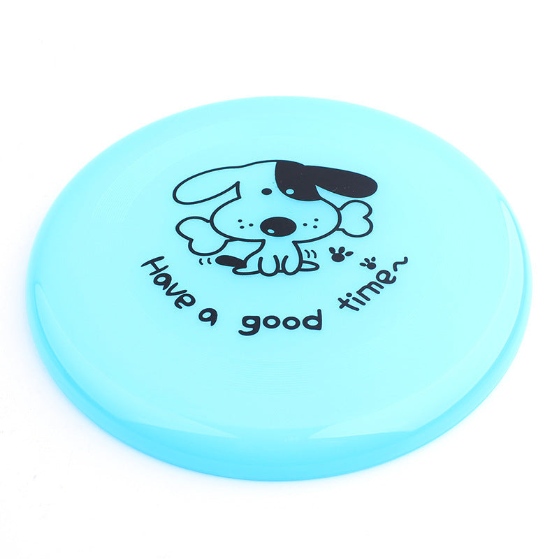 Pet Silicone Flying Disc Chew Interactive Training Toy