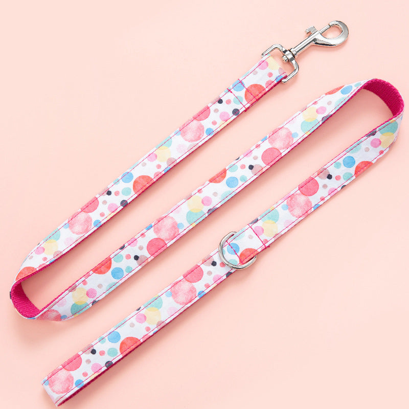 Bubble Style Pet Collar And Leash