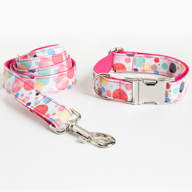 Bubble Style Pet Collar And Leash
