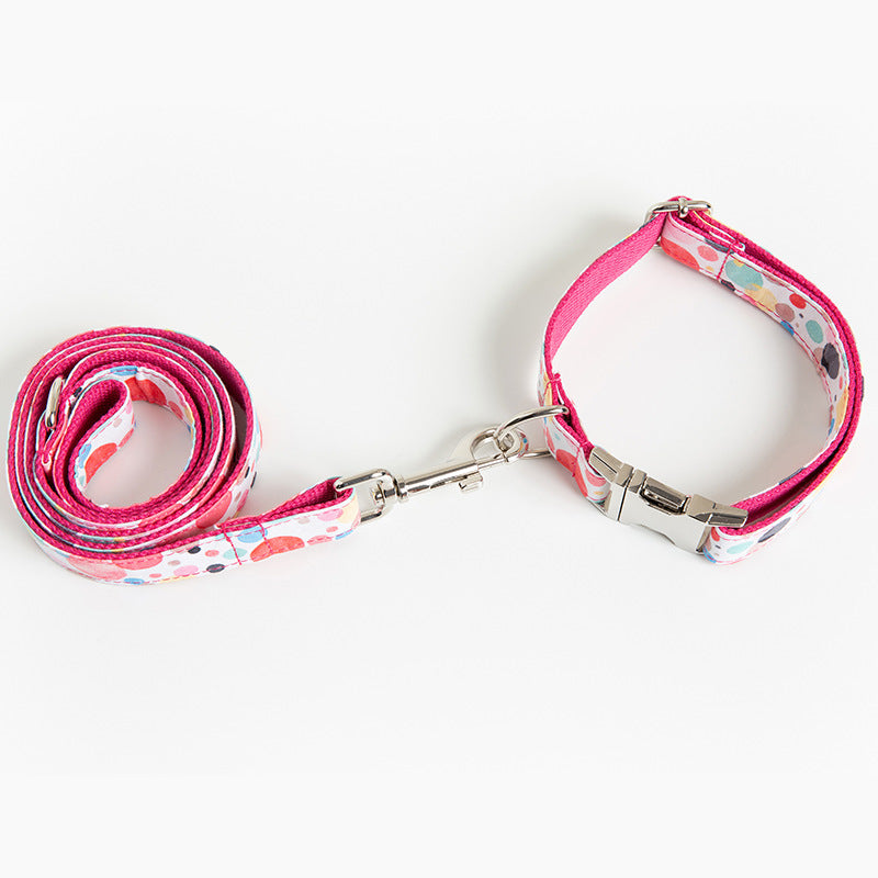 Bubble Style Pet Collar And Leash