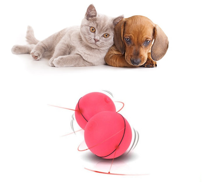 Pet LED Laser Rolling Interactive Toy Ball