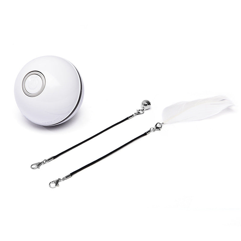 Pet LED Laser Rolling Interactive Toy Ball