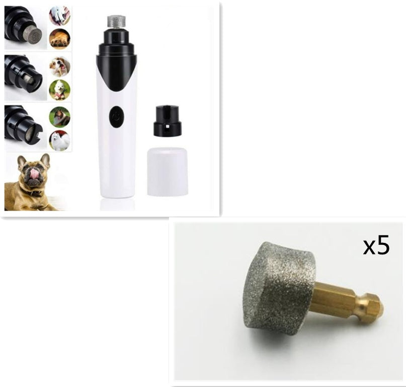 Electric Pet Nail Clipper And Grinder With Cleaning Function