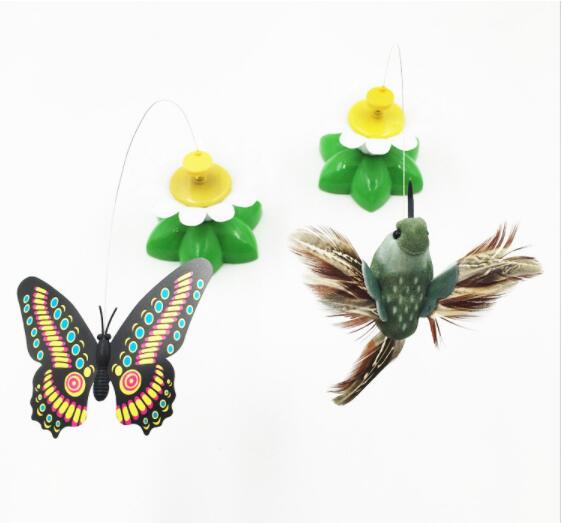Pet Electric Automatic Rotating Flower Interactive Toy