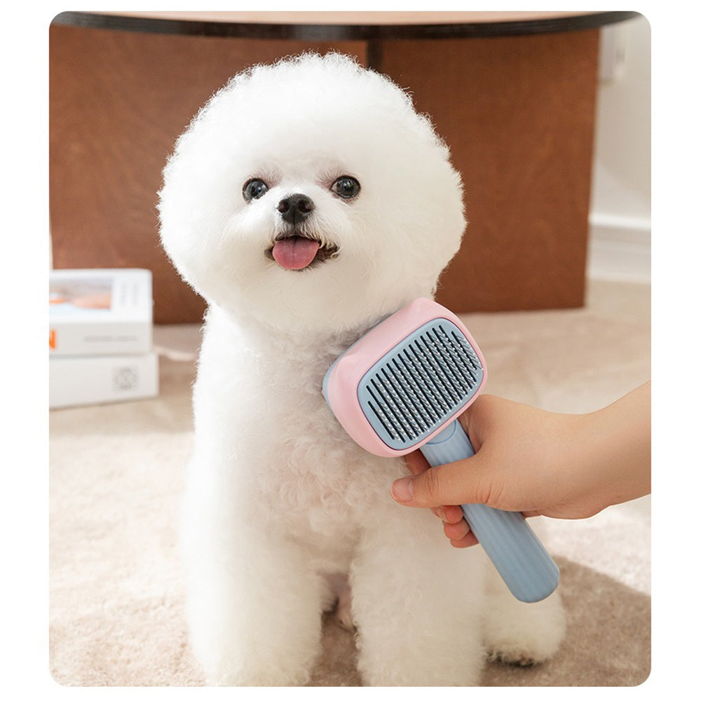 Pet Deshedding and Dematting Grooming Brush for Pets