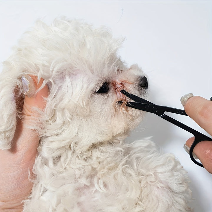 Pet Eye Grooming Brush With Tear Stain Remover And Comb