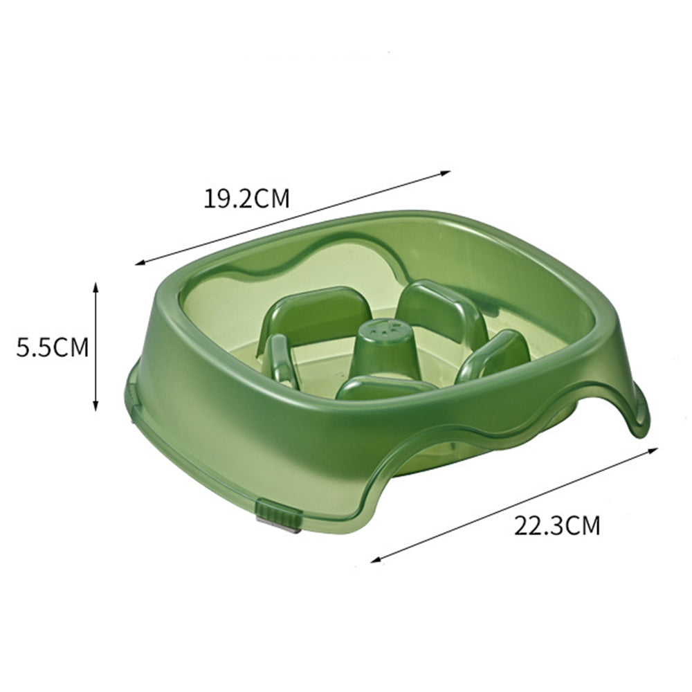 Slow Feed Anti-Choking Pet Water and Food Bowl