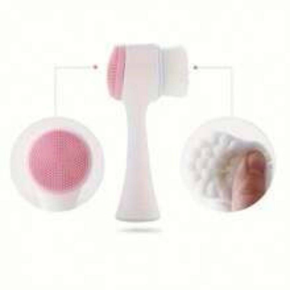 Easy-Clean Nylon Pet Paw Grooming and Massage Brush