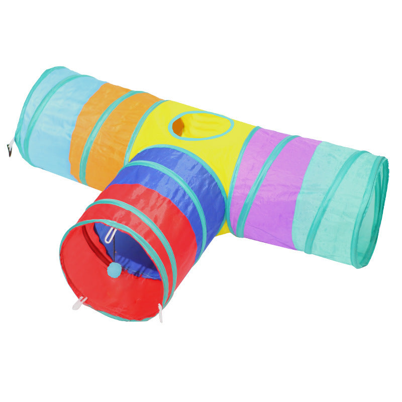 Foldable Pet Tunnel Climbing Toy