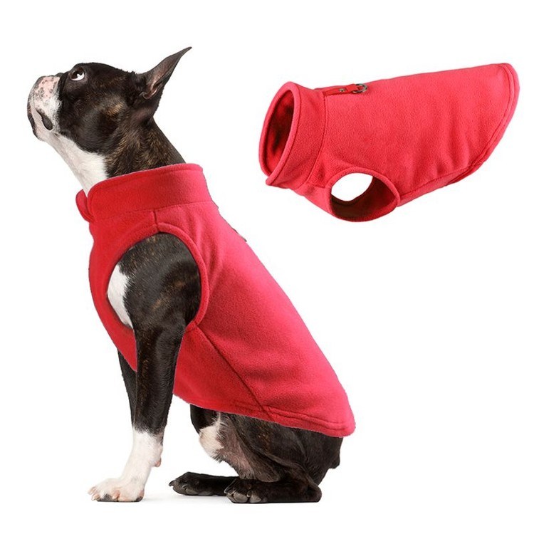 Fleece Pet Coat Jacket For Small Pets