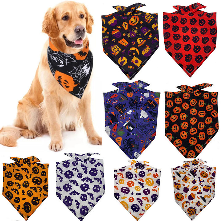 Pet Absorbent Triangle Drool Scarf Towel