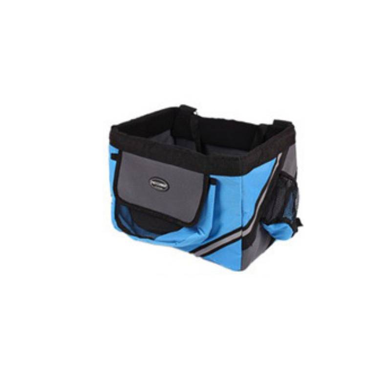Pet Bicycle Carrier Bag Removable Front Handlebar Basket