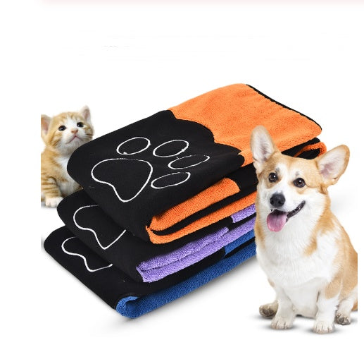 Absorbent Pet Bath Towel Quick Dry