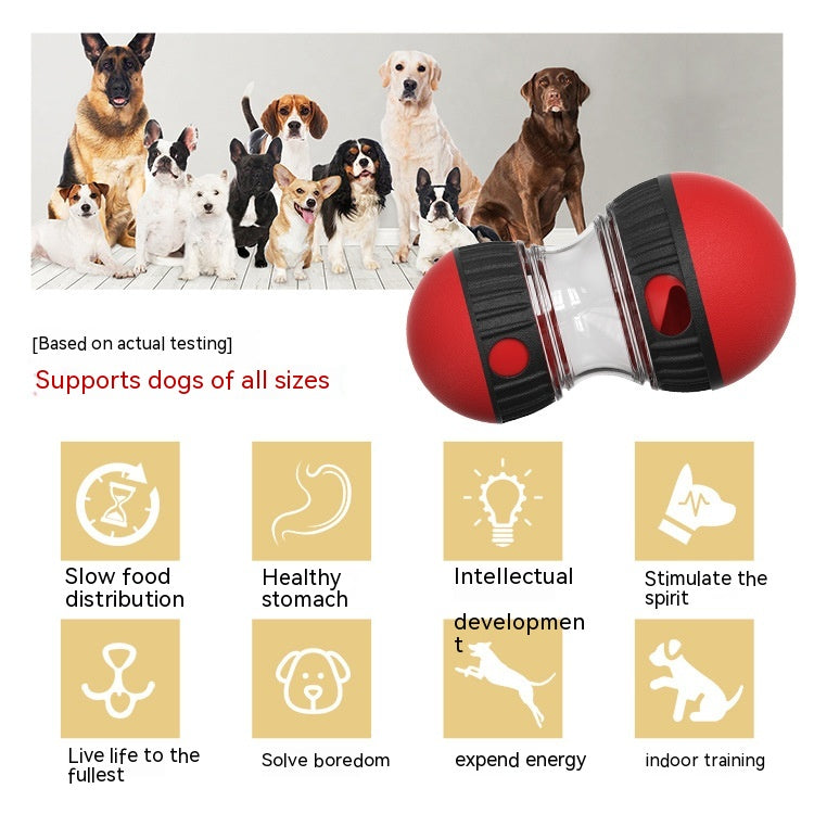 Pet Food Dispensing Tumbler Puzzle Slow Feeder Toy