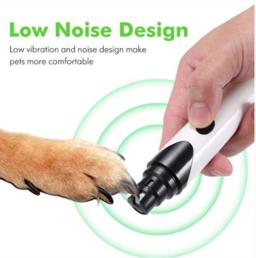 Electric Pet Nail Clipper And Grinder With Cleaning Function