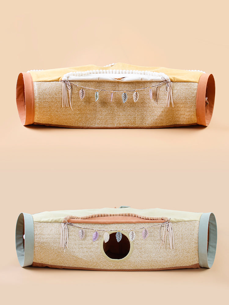 Red Pet Litter Roll Interactive Toy