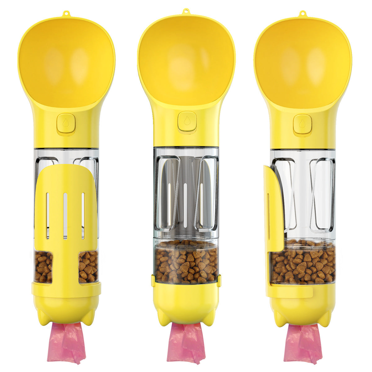 Pet Portable Multifunction Travel Water Feeder Bottle