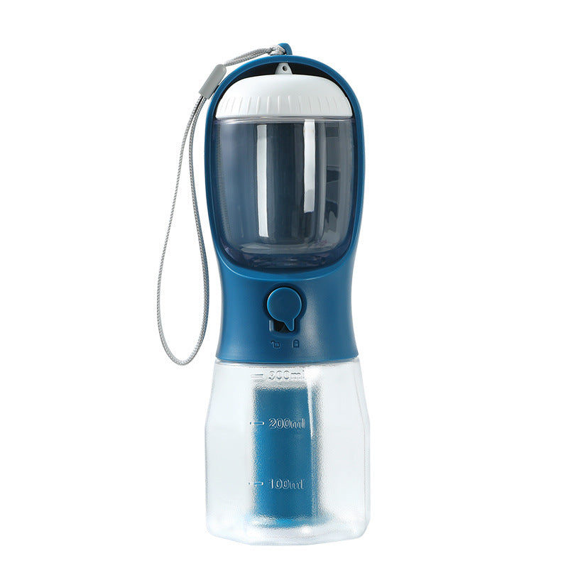 Portable Three In One Pet Water Cup Food Container Dispenser