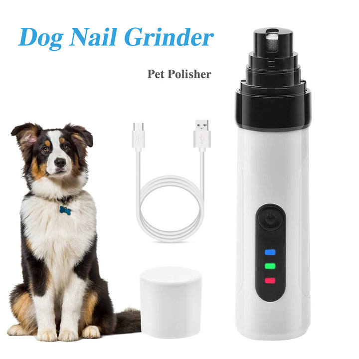 Rechargeable Electric Pet Nail Clipper And Grinder