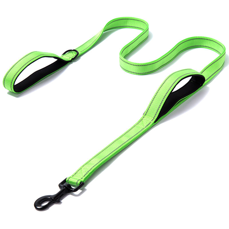 Double-Layer Reflective Nylon Pet Leash
