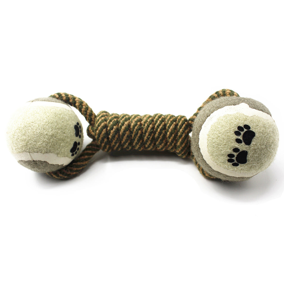 Cotton Rope Tennis Dumbbell Pet Chew Interactive Toy