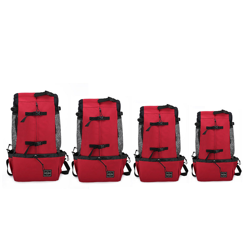 Double Shoulder Portable Pet Travel Carrier Backpack