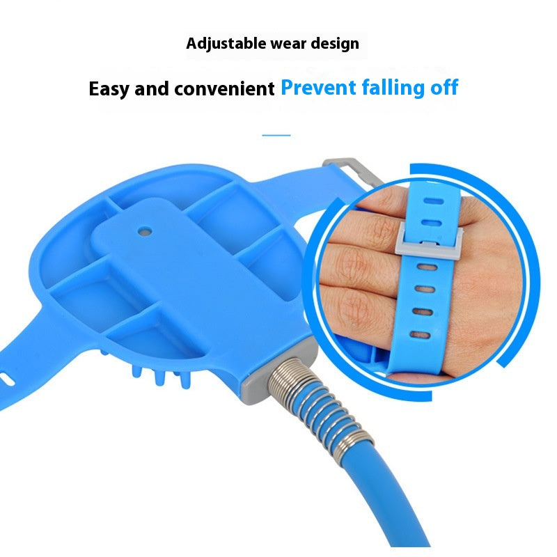 Pet Bathing Gloves Silicone Handheld Shower Massage Brush