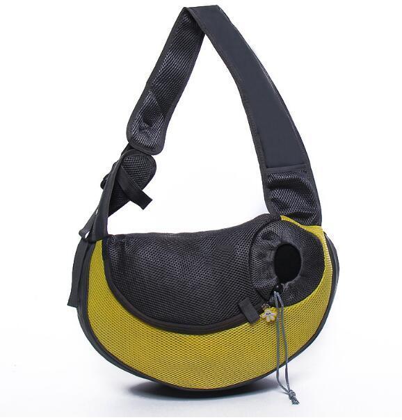 Mesh Oxford Portable Pet Travel Carrier Shoulder Bag