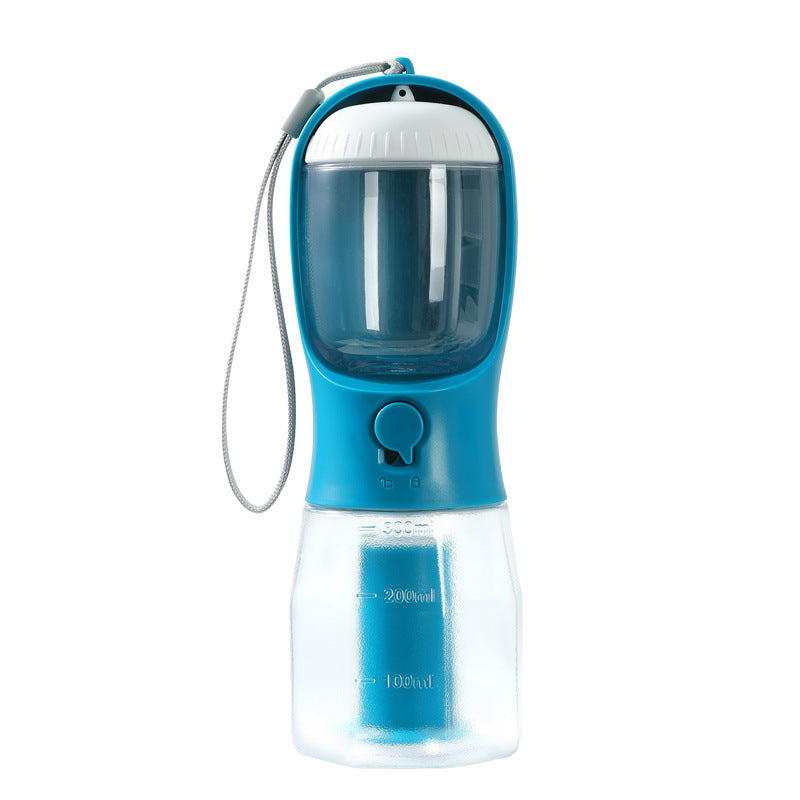 Portable Three In One Pet Water Cup Food Container Dispenser