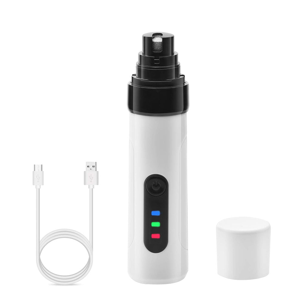 Rechargeable Electric Pet Nail Clipper And Grinder